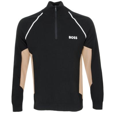 BOSS Hydro-X Zip Neck Sweater